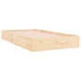 Bettrahmen aus Massivholz 90x200 cm von , Betten und Lattenroste - Ref: Foro24-820057, Preis: 85,92 €, Rabatt: %