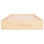 Bettrahmen aus Massivholz 90x200 cm von , Betten und Lattenroste - Ref: Foro24-820057, Preis: 85,92 €, Rabatt: %