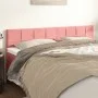 Cabeceros 2 unidades de terciopelo rosa 80x5x78/88 cm de , Cabeceros y pies de cama - Ref: Foro24-346073, Precio: 59,62 €, De...