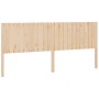 Bettkopfteil aus massivem Kiefernholz, 205,5 x 4 x 100 cm von , Kopf- und Fußteile - Ref: Foro24-818890, Preis: 94,02 €, Raba...