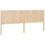 Bettkopfteil aus massivem Kiefernholz, 205,5 x 4 x 100 cm von , Kopf- und Fußteile - Ref: Foro24-818890, Preis: 92,53 €, Raba...