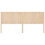 Cabecero de cama madera maciza de pino 205,5x4x100 cm de , Cabeceros y pies de cama - Ref: Foro24-818890, Precio: 86,44 €, De...