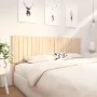 Solid pine wood bed headboard 205.5x4x100 cm by , Headboards and footboards - Ref: Foro24-818890, Price: 92,53 €, Discount: %