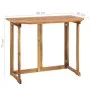 4-teiliges Gartenbistro-Set massives Akazienholz von , Gartensets - Ref: Foro24-3057863, Preis: 442,71 €, Rabatt: %