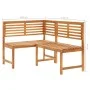 Juego de bistró para jardín 4 piezas madera maciza de acacia de , Conjuntos de jardín - Ref: Foro24-3057863, Precio: 442,71 €...