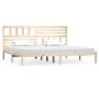 Estructura de cama madera maciza de pino 180x200 cm de , Camas y somieres - Ref: Foro24-3101038, Precio: 147,75 €, Descuento: %