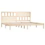 Estructura de cama madera maciza de pino 180x200 cm de , Camas y somieres - Ref: Foro24-3101038, Precio: 147,75 €, Descuento: %