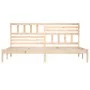 Estructura de cama madera maciza de pino 180x200 cm de , Camas y somieres - Ref: Foro24-3101038, Precio: 147,75 €, Descuento: %