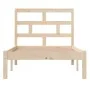 Einzelbettgestell aus Massivholz 90x190 cm von , Betten und Lattenroste - Ref: Foro24-3101183, Preis: 84,40 €, Rabatt: %