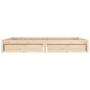 Bed frame with drawers 200x200 cm by , Beds and slatted bases - Ref: Foro24-3103533, Price: 243,63 €, Discount: %