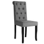Dining chairs 4 units dark gray fabric by vidaXL, dining chairs - Ref: Foro24-245515, Price: 291,30 €, Discount: %
