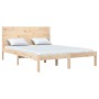 Solid pine wood bed frame 160x200 cm by , Beds and slatted bases - Ref: Foro24-3104163, Price: 162,09 €, Discount: %