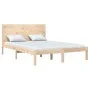 Solid pine wood bed frame 160x200 cm by , Beds and slatted bases - Ref: Foro24-3104163, Price: 155,23 €, Discount: %