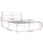 Solid pine wood bed frame 160x200 cm by , Beds and slatted bases - Ref: Foro24-3104163, Price: 162,09 €, Discount: %