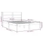 Solid pine wood bed frame 160x200 cm by , Beds and slatted bases - Ref: Foro24-3104163, Price: 155,23 €, Discount: %
