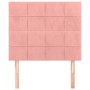 Kopfteile 2 Einheiten aus rosa Samt 80x5x78/88 cm von , Kopf- und Fußteile - Ref: Foro24-3116367, Preis: 53,36 €, Rabatt: %