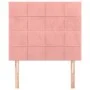 Kopfteile 2 Einheiten aus rosa Samt 80x5x78/88 cm von , Kopf- und Fußteile - Ref: Foro24-3116367, Preis: 59,62 €, Rabatt: %