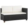 4-piece garden furniture set and black synthetic rattan cushions by vidaXL, Garden sets - Ref: Foro24-44107, Price: 381,57 €,...