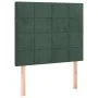 Box spring bed with dark green velvet mattress 90x190 cm by , Beds and slatted bases - Ref: Foro24-3129186, Price: 334,26 €, ...