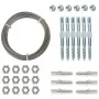 Nature Trellis Wire Set for Climbing Plants by Nature, Pergolas, arches and garden trellises - Ref: Foro24-419738, Price: 22,...