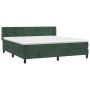 Boxspringbett mit dunkelgrüner Samtmatratze 160x200 cm von , Betten und Lattenroste - Ref: Foro24-3130970, Preis: 511,70 €, R...