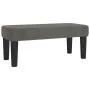Box spring bed with dark gray velvet mattress 80x200 cm by , Beds and slatted bases - Ref: Foro24-3137810, Price: 351,73 €, D...