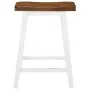 Kitchen stools, 2 units, solid wood by vidaXL, Kitchen stools - Ref: Foro24-245546, Price: 96,87 €, Discount: %