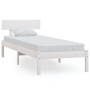 Estructura de cama madera maciza de pino 90x200 cm de , Camas y somieres - Ref: Foro24-810133, Precio: 97,30 €, Descuento: %