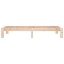 Solid wood bed frame 90x190 cm by , Beds and slatted bases - Ref: Foro24-810330, Price: 65,88 €, Discount: %