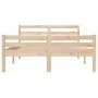 Estructura de cama madera maciza 140x200 cm de , Camas y somieres - Ref: Foro24-814819, Precio: 92,66 €, Descuento: %