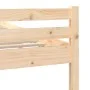 Estructura de cama madera maciza 140x200 cm de , Camas y somieres - Ref: Foro24-814819, Precio: 92,66 €, Descuento: %