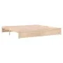 Bettgestell aus Massivholz 200x200 cm von , Betten und Lattenroste - Ref: Foro24-814969, Preis: 145,84 €, Rabatt: %
