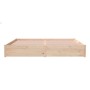 Estructura de cama madera maciza 200x200 cm de , Camas y somieres - Ref: Foro24-814969, Precio: 147,64 €, Descuento: %
