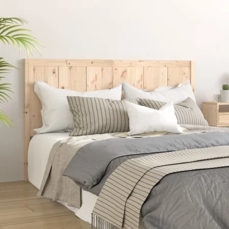 Bettkopfteil aus massivem Kiefernholz, 145,5 x 4 x 100 cm von , Kopf- und Fußteile - Ref: Foro24-818090, Preis: 74,79 €, Raba...