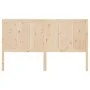 Bettkopfteil aus massivem Kiefernholz, 145,5 x 4 x 100 cm von , Kopf- und Fußteile - Ref: Foro24-818090, Preis: 74,79 €, Raba...