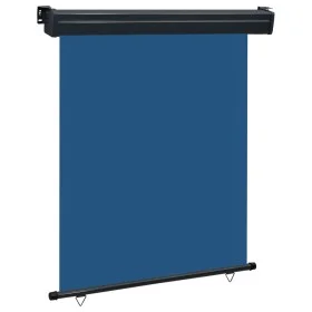 Blue balcony side awning 140x250 cm by , Umbrellas - Ref: Foro24-48426, Price: 69,50 €, Discount: %