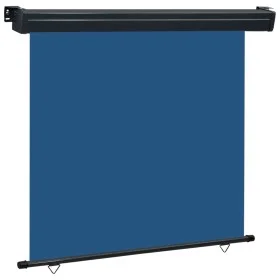 Blue balcony side awning 160x250 cm by , Umbrellas - Ref: Foro24-48432, Price: 76,25 €, Discount: %