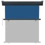 Toldo lateral de balcón azul 160x250 cm de , Sombrillas - Ref: Foro24-48432, Precio: 76,05 €, Descuento: %