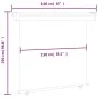 Toldo lateral de balcón azul 160x250 cm de , Sombrillas - Ref: Foro24-48432, Precio: 76,05 €, Descuento: %