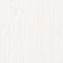 Estructura de cama madera maciza individual blanco 75x190 cm de , Camas y somieres - Ref: Foro24-810456, Precio: 94,11 €, Des...