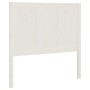 Bettkopfteil aus massivem weißem Kiefernholz, 80,5 x 4 x 100 cm von , Kopf- und Fußteile - Ref: Foro24-818066, Preis: 63,03 €...