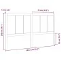 Bettkopfteil aus massivem Kiefernholz, 165,5 x 4 x 100 cm von , Kopf- und Fußteile - Ref: Foro24-818100, Preis: 79,00 €, Raba...