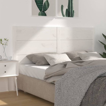 Kopfteil aus massivem Weißkiefernholz, 186 x 4 x 100 cm von , Kopf- und Fußteile - Ref: Foro24-818736, Preis: 117,65 €, Rabat...