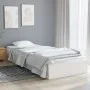 Estructura de cama individual madera maciza blanco 90x190 cm de , Camas y somieres - Ref: Foro24-820068, Precio: 91,63 €, Des...