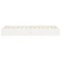 Estructura de cama individual madera maciza blanco 90x190 cm de , Camas y somieres - Ref: Foro24-820068, Precio: 91,63 €, Des...