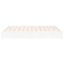 White solid wood bed frame Supe King 180x200 cm by , Beds and slatted bases - Ref: Foro24-820028, Price: 136,80 €, Discount: %