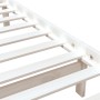 Weißer Einzelbettrahmen aus Massivholz, 75 x 190 cm von , Betten und Lattenroste - Ref: Foro24-3101114, Preis: 111,62 €, Raba...