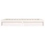 White bed frame with drawers 120x190 cm by , Beds and slatted bases - Ref: Foro24-3103494, Price: 231,98 €, Discount: %