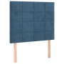 Kopfteile 2 Einheiten aus dunkelblauem Samt 80x5x78/88 cm von , Kopf- und Fußteile - Ref: Foro24-3116366, Preis: 53,36 €, Rab...