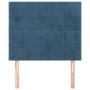 Kopfteile 2 Einheiten aus dunkelblauem Samt 80x5x78/88 cm von , Kopf- und Fußteile - Ref: Foro24-3116366, Preis: 53,36 €, Rab...